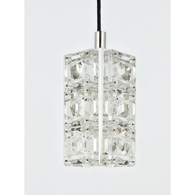 Faceted Crystal Pendant Lamp from Bakalowits & Söhne, Austria, 1960s For Sale - Image 6 of 18