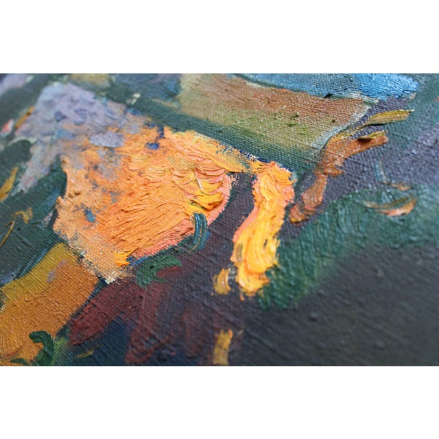 Zita Sudnika, Sunset, Oil on Canvas For Sale - Image 6 of 10