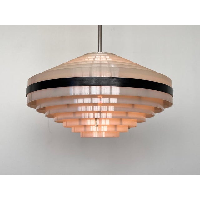 Mid-Century Modern Space Age Pendant Light, 1970s For Sale - Image 3 of 9