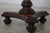 1990s Round Modern Regency Style Pedestal Occasional Table For Sale - Image 5 of 12