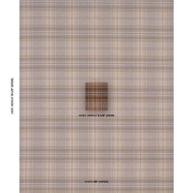 Woven in Scotland from 100% wool mÃ©lange yarns, Campbell Plaid features a classic twill construction with a soft,...