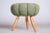 Green Mid-Century Green Beech Stool, 1950s For Sale - Image 8 of 10