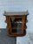 Victorian Vintage Wooden Display Hanging Cabinet With Glass Door For Sale - Image 3 of 15
