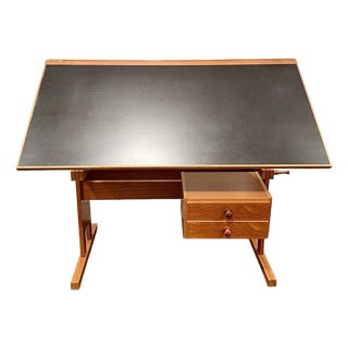 Vintage Danish Modern Adjustable Desk Drafting Table – Variant by Trekantens Møbelfabriken, 1979 Award Winning Scandinavian Furniture For Sale