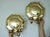 Gold Swedish Octagonal Brass Double Arm Sconces, Set of 2 For Sale - Image 8 of 18