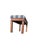 1940s 1940s English Chippendale Mahogany Bench New Fabric. For Sale - Image 5 of 10