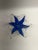Blue Vintage Murano-Style Hand-Pulled Blue and Clear Art Glass Dish For Sale - Image 8 of 8