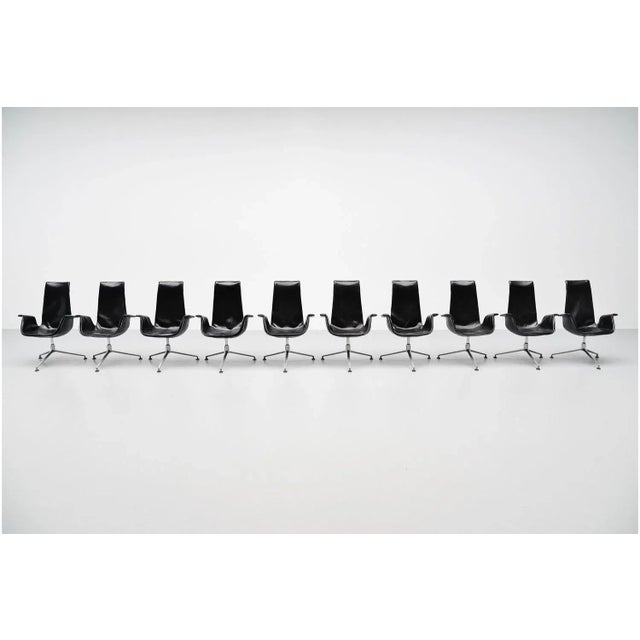 Bird Chair by Preben Fabricius Jorgen Kastholm for Kill International, 1964 For Sale - Image 3 of 11