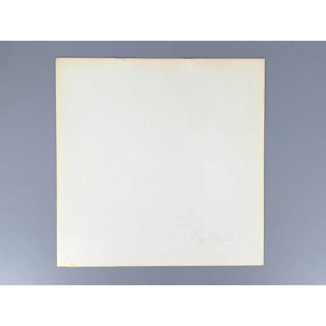 Georg Karl Pfahler, Three-Color, 1973, Screen Print on Light Cardboard For Sale - Image 6 of 12