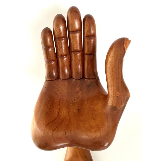 Rare Iconic Surrealism Hand and Foot Sculpture by Pedro Friedeberg For Sale - Image 16 of 18