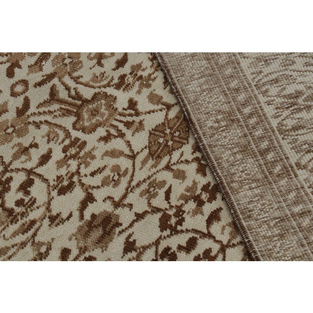 Beige Vintage Sivas Rug in Beige and Brown, With Herati Patterns, From Rug and Kilim For Sale - Image 8 of 8