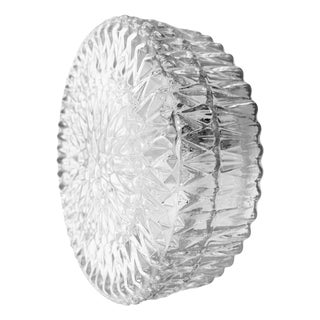 Vintage Glass Wall Light, 1970s For Sale