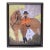 Mid 20th Century Equestrian Lady & Horse Painting by Lydia M. Patenalde For Sale