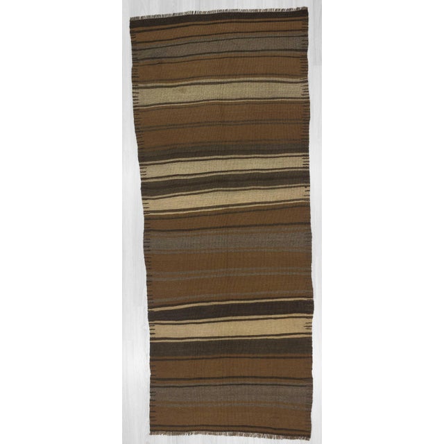 Vintage runner rug from Kars region of Turkey. In good condition