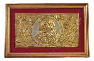 Unknown, Liberty Madonna, 2000s, Copper, Framed