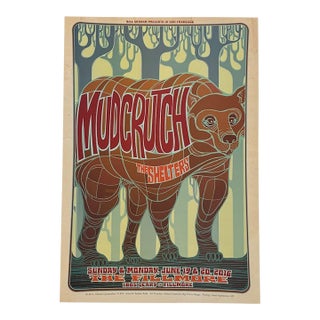 Tom Petty 21st Century "Mudcrutch) Rare Event Poster Fillmore Auditorium San Francisco 2016 For Sale