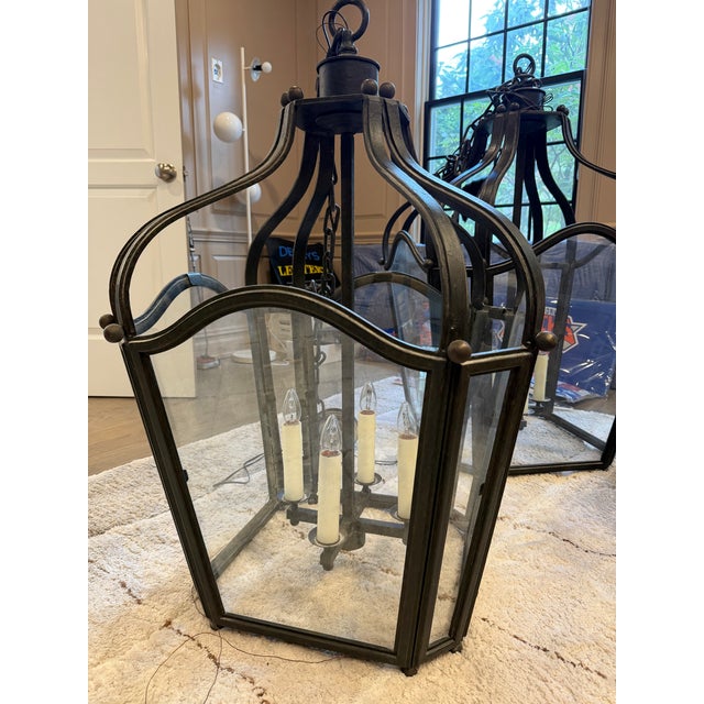 1990s 1990s Large Dennis & Leen Navarre Lanterns - a Pair For Sale - Image 5 of 14