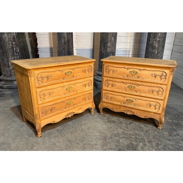 French Commode Chests of Drawers, 1900, Set of 2 For Sale - Image 11 of 18