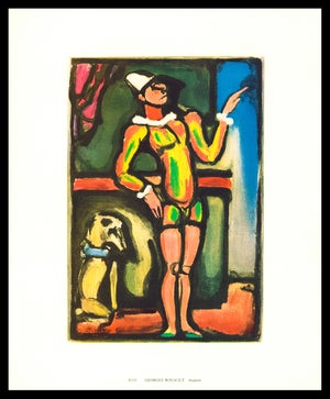 1974 Georges Rouault Collotype "Auguste"
