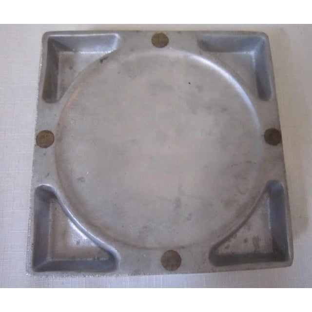 Vintage Reynolds Aluminum Ashtray For Sale - Image 4 of 6