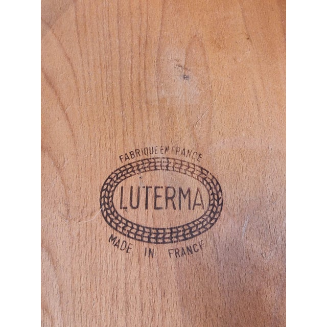 Vintage French Bentwood Bistro Chairs from Luterma, 1950s-1970s, Set of 6 For Sale - Image 15 of 18