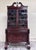 Antique Empire Flame Mahogany Secretary Desk and Bookcase For Sale - Image 16 of 18
