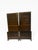 Century Furniture 1970s Pair of Vintage Century Furniture Illuminated Display Cabinets – Burl Wood & Brass – Hollywood Regency Style For Sale - Image 4 of 14