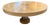 Vintage Art Deco Inspired 66” Blonde Oak Pedestal Dining Table With Chrome Accents For Sale