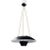 Disderot Michel Mortier M4 Suspension Lamp in Black for Disderot For Sale - Image 4 of 6