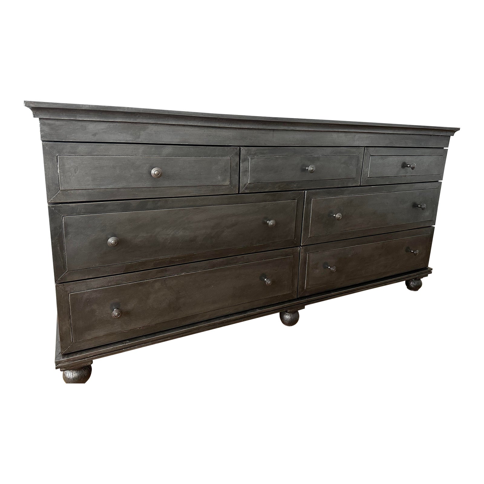 Restoration Hardware Zinc Dresser Chairish