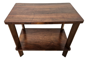 Art Deco Style Walnut Coffee Table, 1950s