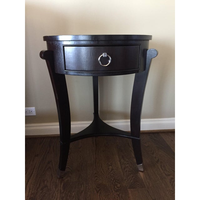 Wood 1990s French Art Deco Nightstand For Sale - Image 7 of 7