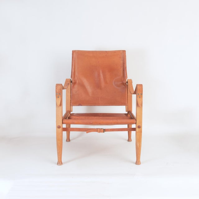 Ash Frame Safari Chair from Kaare Klint, 1930s For Sale - Image 3 of 9