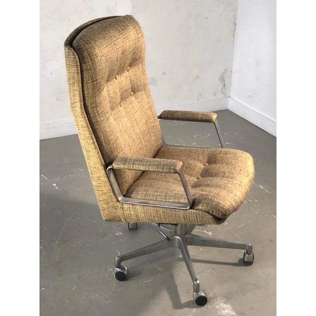 President Desk Chair attributed to Raphael Raffel for Appel, France, 1960 For Sale - Image 6 of 7