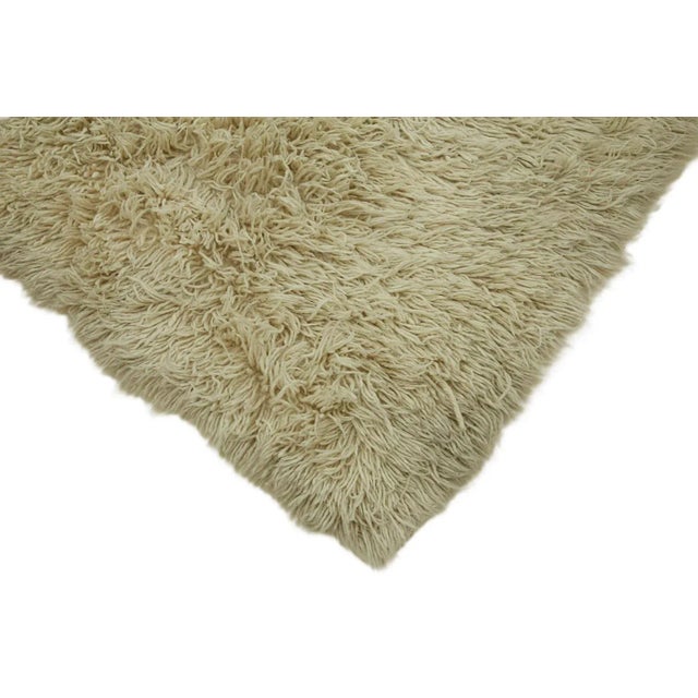 Vintage Tulu Rug in Cotton & Wool For Sale - Image 4 of 7