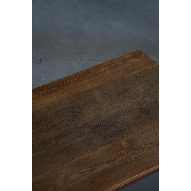 Vintage Danish Art Deco Table in Oak, 1930s For Sale - Image 9 of 15