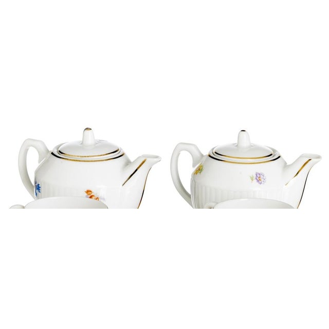 Miniature Tea Set in Porcelain from Vista Alegre, Set of 5 For Sale - Image 5 of 8