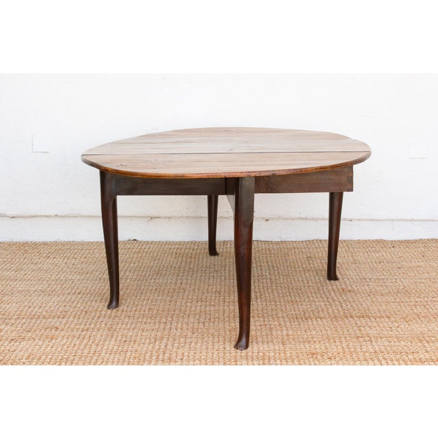 Large 18th Century English Oak Gateleg Dining Table For Sale - Image 9 of 11
