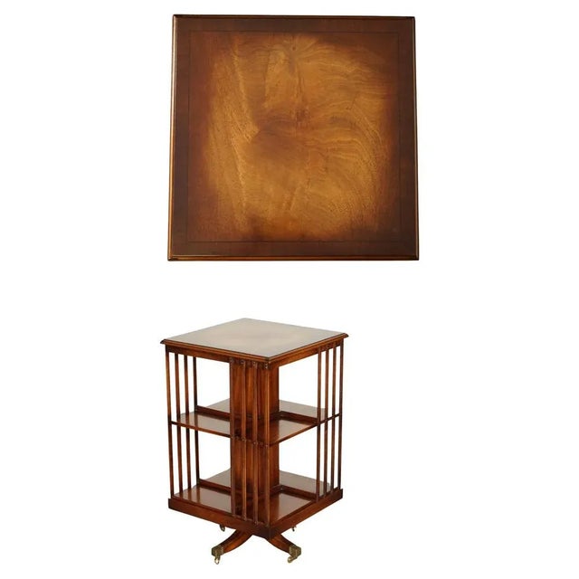 Bevan Funnel Revolving Bookcase For Sale - Image 18 of 18