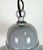 Industrial Grey Enamel Factory Pendant Lamp, 1960s For Sale - Image 6 of 18