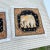 Folk Art Burmese Kalaga Elephant Pillows- a Pair For Sale - Image 3 of 10
