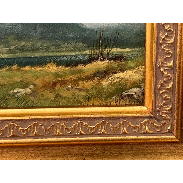 1990s James Wright Painting of a Mountain in Lake District England by 20th Century British Artist, 1980 For Sale - Image 5 of 9