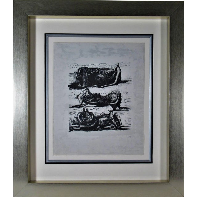 Henry Moore, Three Reclining Figures, 1976 For Sale