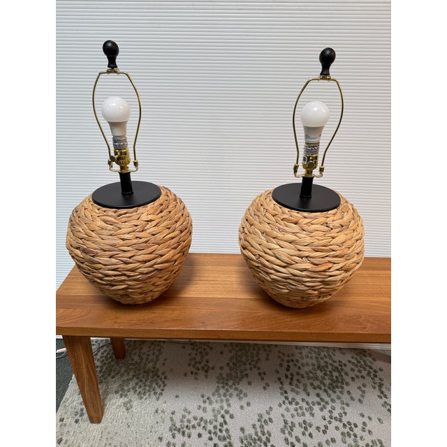 Jonathan Y Alaro Table Lamps, Pair For Sale - Image 4 of 12