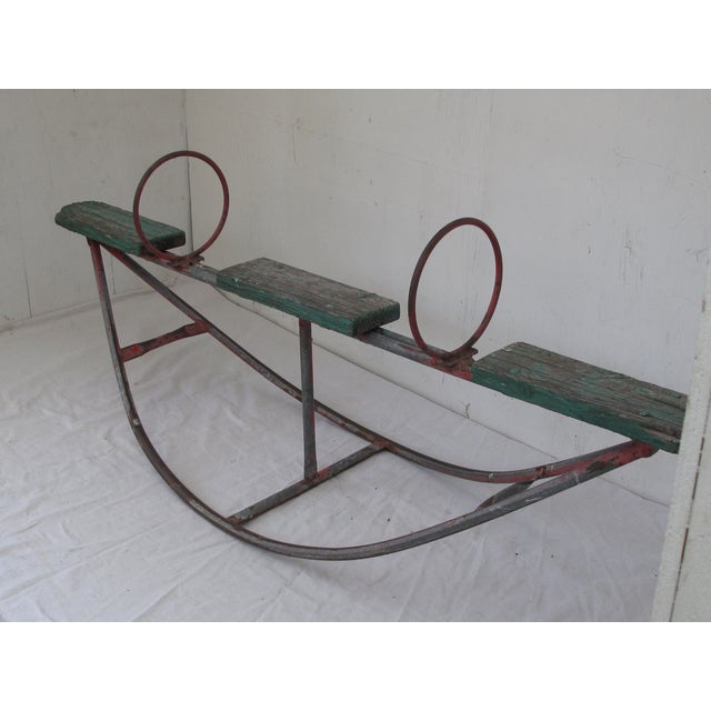 Vintage Industrial Teeter Totter Chairish