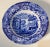 Spode Vintage Spode Blue and White “Italian” Pattern Transferware Bowl For Sale - Image 4 of 4