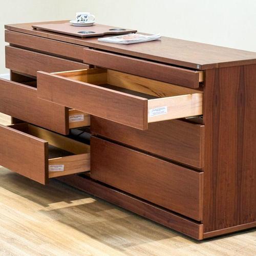 Chest of 8 Drawers in Walnut from Skovby, Denmark, 1970s For Sale - Image 6 of 18