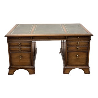 Classic English Chesterfield Desk from RAC For Sale