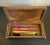 Mid 20th Century Vintage Art Deco Wood Pen and Pencil Box For Sale - Image 5 of 5