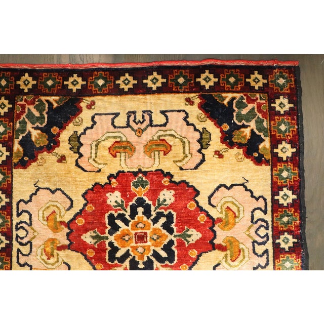 Chinese Rare Silk Khotan Carpet rug no. j4802 For Sale - Image 3 of 6